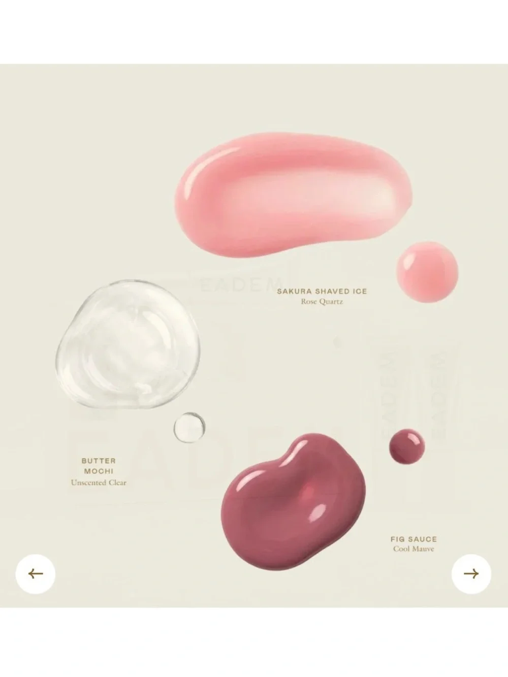 NEW✅EADEM Mini Lip Balm Trio